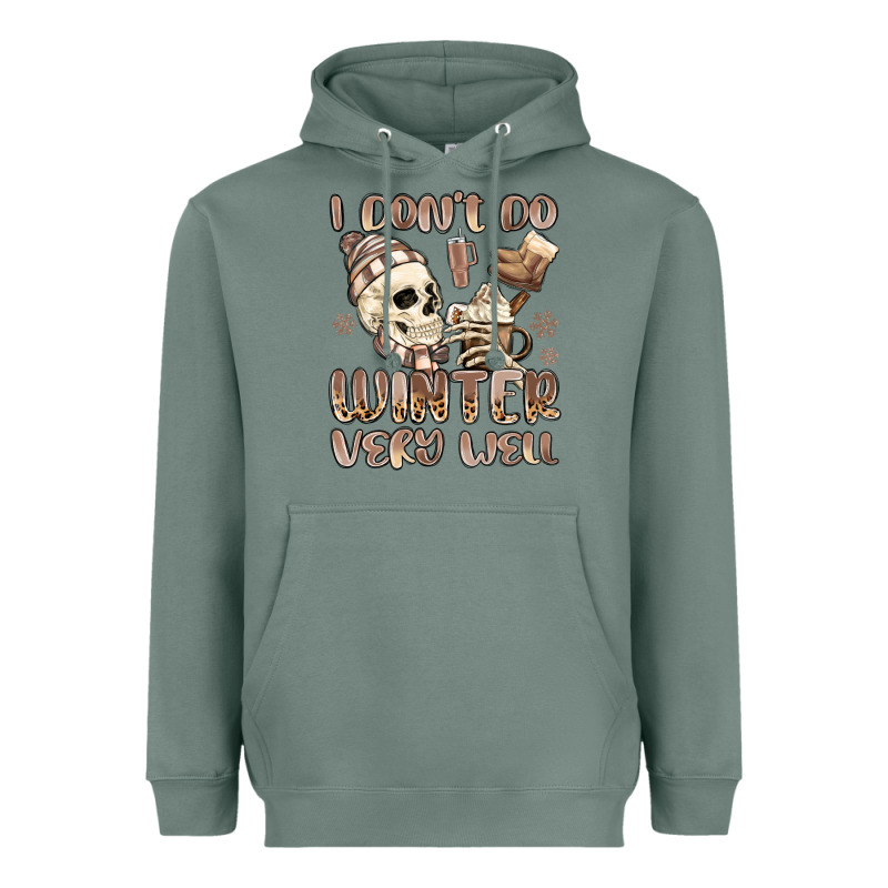 I Don't Do Winter Very Well Heavyweight Hoodie by MaliasSmallBusiness | Teevron