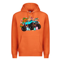 Carrot monster truck easter Premium Hoodie - Artiststas