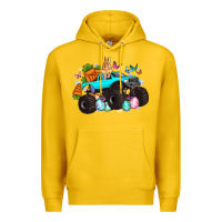 Lemon monster truck easter Premium Hoodie - Artiststas