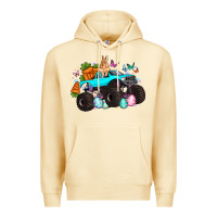 Pina Colada monster truck easter Premium Hoodie - Artiststas