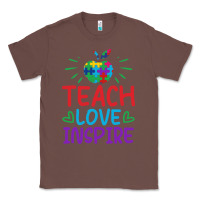 Chestnut teach love inspire Classic Tee - CowhideDigitalArt