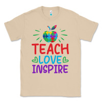 Mushroom teach love inspire Classic Tee - CowhideDigitalArt
