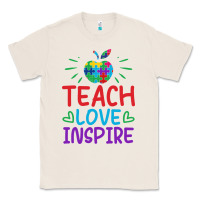 Natural teach love inspire Classic Tee - CowhideDigitalArt