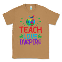 Toasted Coconut teach love inspire Classic Tee - CowhideDigitalArt
