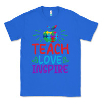 True Royal teach love inspire Classic Tee - CowhideDigitalArt