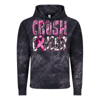 Cloud Black Crush Cancer Vintage Hoodie - texasbilliewilder