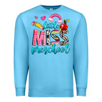 Ocean Blue little miss preschool Premium Sweatshirt - NancyCooperArtShop