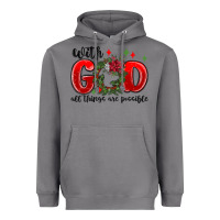 Storm with god all things are possible Heavyweight Hoodie - MaliasSmallBusiness