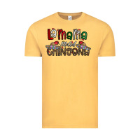 Vintage Mustard la mama mas chingona Vintage Tee - CowhideDigitalArt