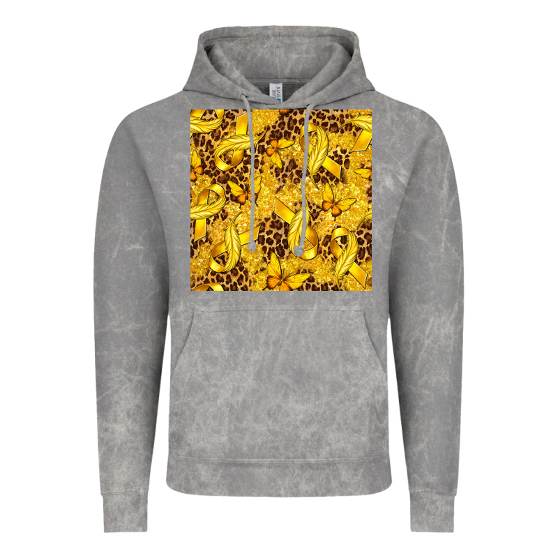 Childhood Cancer Butterfly Vintage Hoodie by texasbilliewilder | Teevron