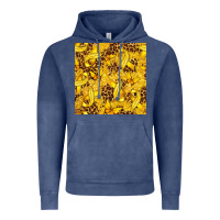 Vintage Denim Childhood Cancer Butterfly Vintage Hoodie - texasbilliewilder
