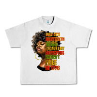 Lunar Rock juneteenth 1885 because my ancestors weren't free in 1776 black woman Urban Heavy Tee - HRA Design Shop
