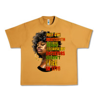 Peanut Butter juneteenth 1885 because my ancestors weren't free in 1776 black woman Urban Heavy Tee - HRA Design Shop