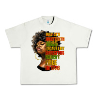 Pistachio juneteenth 1885 because my ancestors weren't free in 1776 black woman Urban Heavy Tee - HRA Design Shop