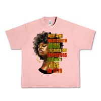 Salmon juneteenth 1885 because my ancestors weren't free in 1776 black woman Urban Heavy Tee - HRA Design Shop