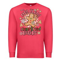 Cardinal mrs claus gingerbread bakery Premium Sweatshirt - MaliasSmallBusiness