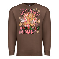 Chestnut mrs claus gingerbread bakery Premium Sweatshirt - MaliasSmallBusiness