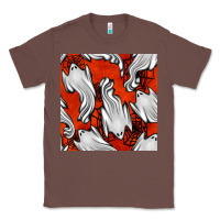 Chestnut flying ghosts seamless pattern Classic Tee - BundleAndBundleShop