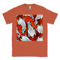 Copper flying ghosts seamless pattern Classic Tee - BundleAndBundleShop