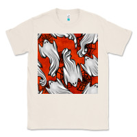 Natural flying ghosts seamless pattern Classic Tee - BundleAndBundleShop