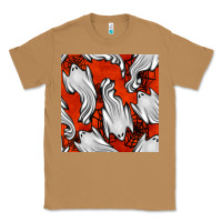 Toasted Coconut flying ghosts seamless pattern Classic Tee - BundleAndBundleShop
