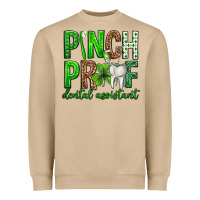 Pinch Proof Dental Assistant St. Patricks Day Heavyweight Sweatshirt | Teevron