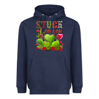 Navy stuck on you Heavyweight Hoodie - NancyCooperArtShop