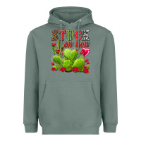 Sage stuck on you Heavyweight Hoodie - NancyCooperArtShop