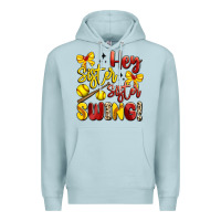 Blue Mist hey sister sister swing softball Premium Hoodie - Artiststas