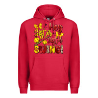 Cardinal hey sister sister swing softball Premium Hoodie - Artiststas