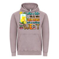 Vintage Zinc when life gives you lemons make someting sweet Vintage Hoodie - Zillion Design Studio