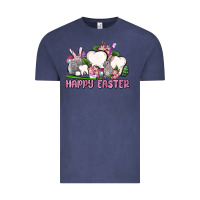 Vintage Denim Happy Easter teeth Vintage Tee - OliviaCreatesArt