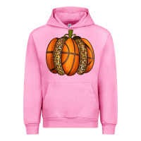 Fuchsia Pink Basketball Pumpkin Urban Hoodie - texasbilliewilder