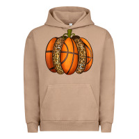 Pigment Burro Basketball Pumpkin Urban Hoodie - texasbilliewilder