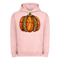 Pigment Salmon Basketball Pumpkin Urban Hoodie - texasbilliewilder
