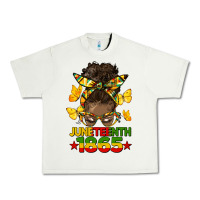 Pistachio juneteenth 1865 afro bun Urban Heavy Tee - HRA Design Shop