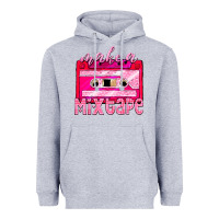 Heather Grey make a mixtape cassette Heavyweight Hoodie - NancyCooperArtShop
