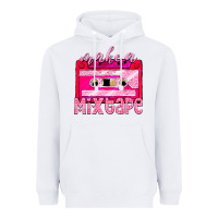White make a mixtape cassette Heavyweight Hoodie - NancyCooperArtShop