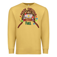 Antique Gold merry christmas shitter s full Premium Sweatshirt - MaliasSmallBusiness