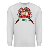 Dove Grey merry christmas shitter s full Premium Sweatshirt - MaliasSmallBusiness