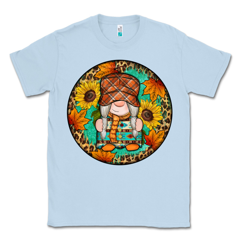 Fall Gnomes Round Earrings 2 Classic Tee by Artiststas | Teevron