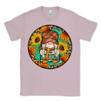 Lilac fall gnomes round earrings 2 Classic Tee - Artiststas