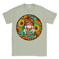 Matcha fall gnomes round earrings 2 Classic Tee - Artiststas