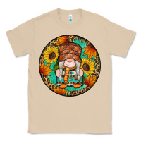 Mushroom fall gnomes round earrings 2 Classic Tee - Artiststas