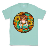 Seafoam fall gnomes round earrings 2 Classic Tee - Artiststas