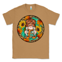 Toasted Coconut fall gnomes round earrings 2 Classic Tee - Artiststas