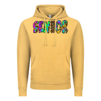 Vintage Mustard senior 2022 tie die leopard Vintage Hoodie - RanaPortraitStore
