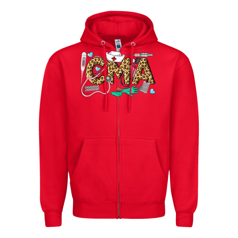Western Certified Medical Assistant Zipper Hoodie by LillyAllenDesigns | Teevron