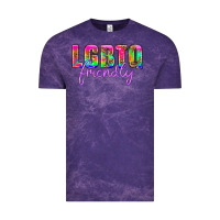 Cloud Purple lgbtq friendly Vintage Tee - HRA Design Shop