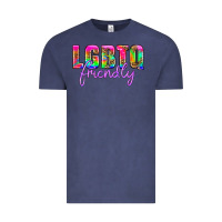 Vintage Denim lgbtq friendly Vintage Tee - HRA Design Shop
